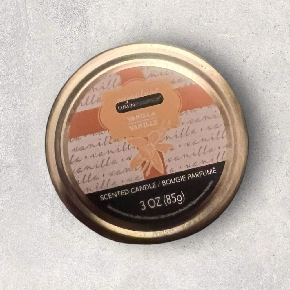 Luminessence Vanilla 3 Oz Jar Candle